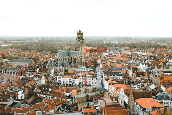 Belgium - high angle photo of cityscape at daytime