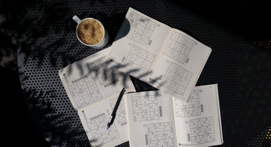 journaux avec sudoku